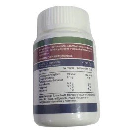 Suplemento Wortex, Desintoxicante, Desparasitante 20cap Sfn