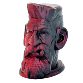 Silk Dual Color PLA Filament 1.75mm, Silk Shiny Coextrusion Filament, Compatible with Bambu LAB,Creality K1C,QIDI MAX3, FLASHFORGE Adventurer 5M, Prusa MK4 FDM 3D Printer,1KG,Black Red