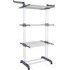 HOMIDEC Clothes Drying Rack, Oversized 4-Tier(67.7" High) Foldable Stainless Steel