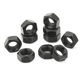 M3(3mm) Stainless Steel Hex Nuts for Bolts & Screws Full Nuts with Coarse Thread DIN 934(Pack of 30)