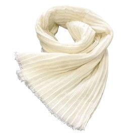 [Aoki Woven Craft] AS0996 Wool Silk Pleat, Set of 2, Indigo Dying, Plant Dying, Dyeing Experience, Hand Dyed, white