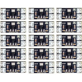 risingsaplings 12pcs for AMS1117 DC Buck Converter Voltage Regulator to 1.2v 1.5v 1.8v 2.5v 3.3v 5v 4Pin LDO Step-Down Power Supply Module (Each 2)