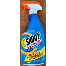 Shout! Factory 3pack Shout Advanced Action Gel Laundry Stain Remover 22fl oz Best Shout Formula