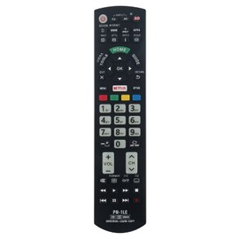 PN-1LC ErsatzFernbedienung für Panasonic PN-15-EL TX-L22X20E TX-L32C20BA TH-42LRG20B N2QAYB000572 EUR-501101 TX-L32C20EA N20AYB000047 N2QAYB00820 TX-L32C2EA EUR7636070R N2QAYB000227 TXL24C3B EUR511254