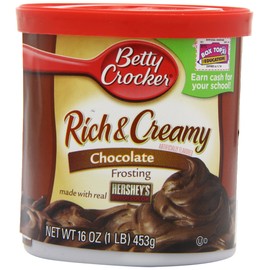 Betty Crocker Chocolate Rich & Creamy Frosting, 8 Count