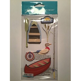 JOLEES 0015586666991 Jolly Boutique 3D STCKR at The Lake JG , Other