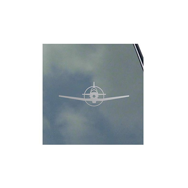 Beech T-6 Texan Front Vinyl Sticker Decal Model 90 100