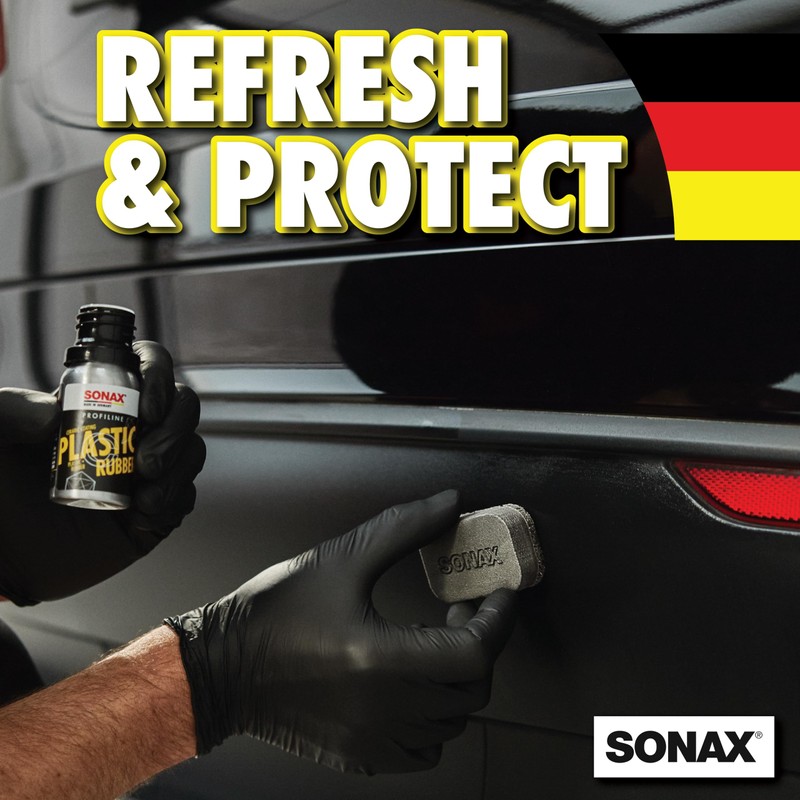 SONAX Profiline Plastic + Rubber Ceramic Coating | Si-Carbon Technology