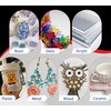 UV Resin Kit with Light, 60g UV Glue with Rechargeable