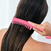 TRIXES Shower Hair Combs – 2-Pack – With Hooked Handle