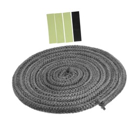 OSALADI 1 Roll High Temp Stove Door Gasket Fiberglass Seal Rope for Wood Stoves Easy to Install Versatile Replacement for Fireplace Insulation and Sealing Needs