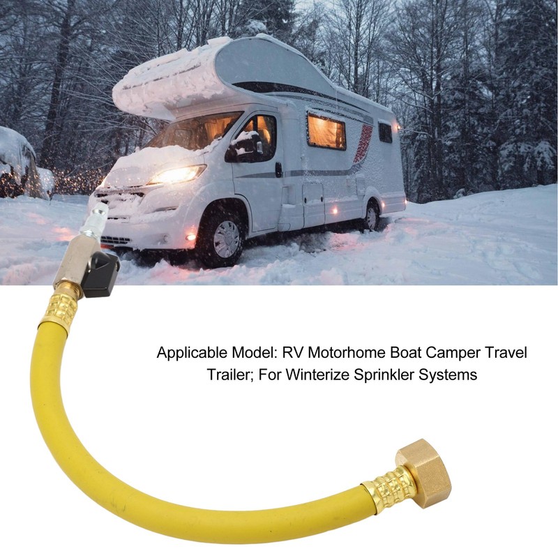 RV Winterizing Kit Quick Connect Plug To 3/4in Garden Hose