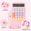 lohey Calculator, 12 Digit Cute Desk Calculator with LCD Display