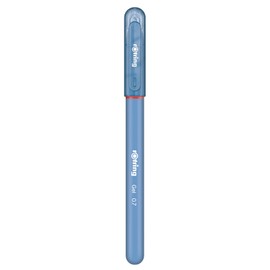 rOtring Gel Rollerball Pens - Medium Point 0.7mm - Box of 12 - Smooth Quick Drying Gel Ink - Rubber Grip (Light Blue)