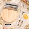 14 / 28-Hook Mini Darning Loom Kit for Clothing Repair