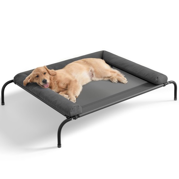WESTERN HOME WESTERN HOME Cooling Elevated Dog Bed for Large