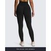 Aoxjox High Waisted Workout Leggings for Women Hidden Scrunch V