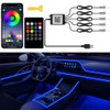 Interior Car Lights with Wireless APP and Remote Control, 5