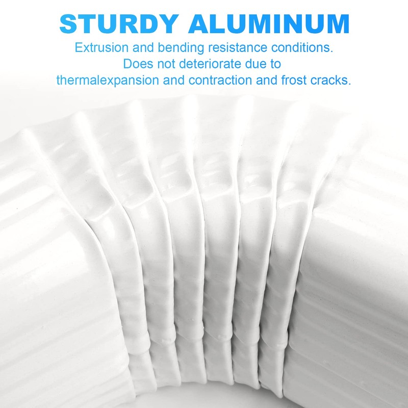 Downspout Gutter Elbow Style B 3" x 4" Angle is