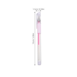Baluue 3pcs Tattoo Positioning Pen Brow Pencil Tattoo Tip Markers Pen Tattoo Pen Outline Pencil Temporary Tattoo Tattoo Pink Acrylic