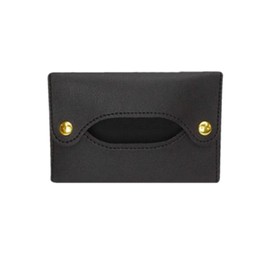 Travel Tissue Pouch - Paper Towel PU Small Leather Bag,Easy to Use Tissue Box for Car, Living Room, Home, The-Go, and
