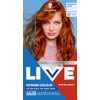 Schwarzkopf LIVE Intense Colour L74 Tangerine Twist, Long-lasting Permanent Copper