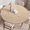 Odot Tablecloth Washable Round 90 cm, Elastic Lotus Effect Tablecloth