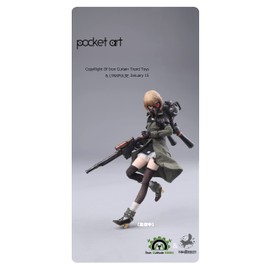 LYNXPULSE POCKET ART Series PA001 Emilia 1/12 Scale PVC & ABS & Cloth Painted Complete Figure
