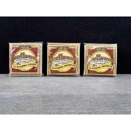 Ernie Ball 12 String 80/20 Bronze Alloy Earthwood Acoustic Strings mixed(3 Pack)