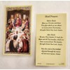 Meal Prayers - The Last Supper - Laminated Holy Card