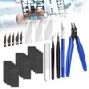 BESPOTCL Gundam Model Tools Kit, Basic Tools, Hobby Construction Tools,