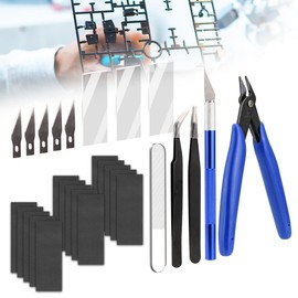 BESPOTCL Gundam Model Tools Kit, Basic Tools, Hobby Construction Tools, Kit for Building, Cars, Planes, Model Making, Repair and Fixing