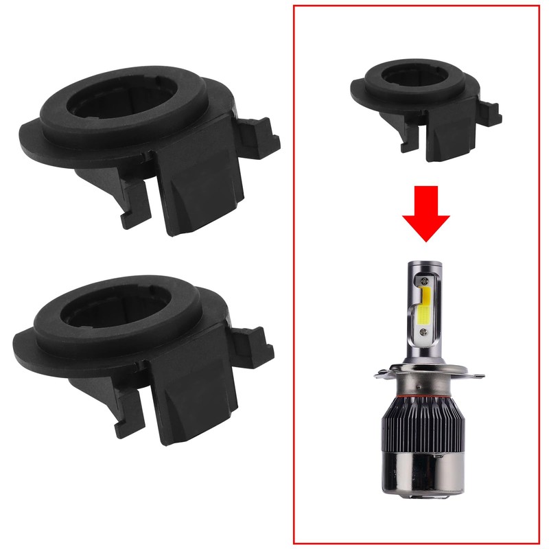 ECSiNG H7 LED Headlight Adapter Compatible with Discovery Compatible with