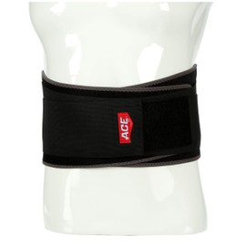 Ace Deluxe Back Stabilizer With Pad, Gray