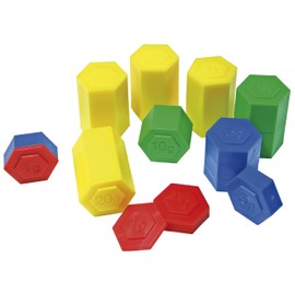 Eduplay 120044 Weights 54Er Set'' Counting, Weighing, Measuring, Multi Colour