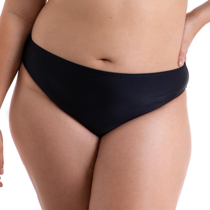 Aquarti Women's Medium Waist Bikini Bottoms - Classic Bikini Bottoms