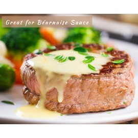 Delouis French Tarragon White Wine Vinegar 16.5 oz (Pack of 1) – Gourmet Estragon Vinegar for Cooking, Salad Dressings & Béarnaise Sauce – Product of France