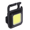 Mini Flashlight 500lm Lighting Portable USB Charging 180° Folding Handle