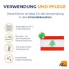 AZ FLAG - Lebanon Flag - 150 x 90 cm