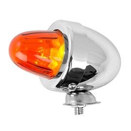 GG Grand General 80481 Cr. Bullet Amber Marker Light w/o Visor