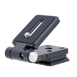 Peakloong Camera Folding L Bracket Vertical Horizontal Switching Camera Mount Quick Release Plate for Tripod Gimbal