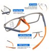 K.LAVER Photochromic Progressive Multifocus Reading Glasses Men Women Workspace Blue