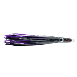 C&H, Wahoo Whacker XL, Black-Foil/Purple Skirt, 11 oz / 311 g 16 in / 40.6 cm