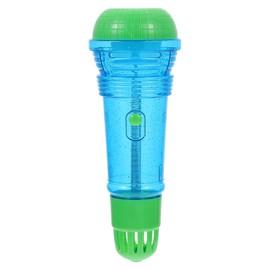 Alipis Kids Microphone, Echo Microphone Toy Plastic Play Mic Speech Therapy Prop Karaoke Singing and Performance Training Supplies Early Educational Toy for Girls Boys, Green
