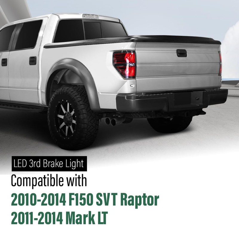 LQI LED 3rd Third Brake Light Lamp Compatible with Ford