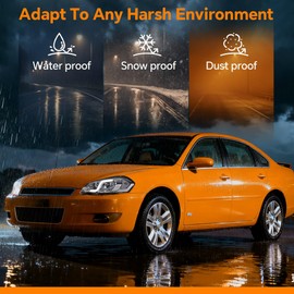 G-PLUS LED Headlights Assembly Fit Chevy Monte Carlo 2006 2007/Chevy Impala 2006-2013/Chevy Impala Limited 2014-2016 DRL Corner Headlamps Clear Lens Chrome Housing Clear Reflector,faros delanteros