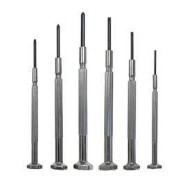 Greattool GTSD-02 Arcland Sacamoto Precision Screwdriver Set, Phillips and Slotted, Set of 6
