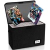 YNSZAS Comic Book Storage Box 15.8" X 7.8" X 11.8",