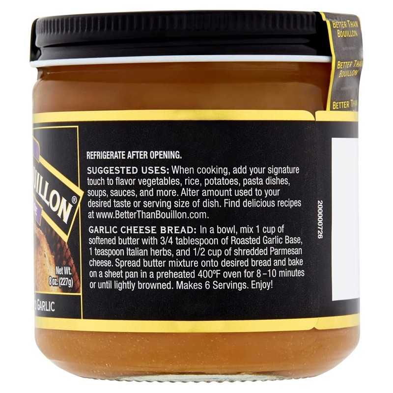 Better Than Bouillon Premium Roasted Garlic Base, Made with Seasoned
