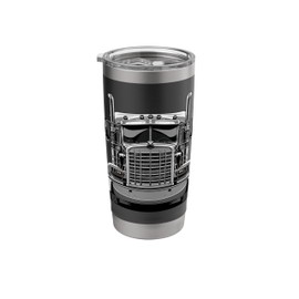 Semi Truck Driver Stainless Steel Insulated Tumbler